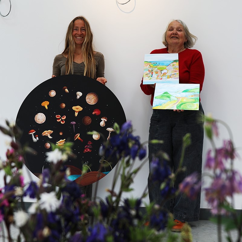 Art exhibition at Newquay Orchard opens to the public