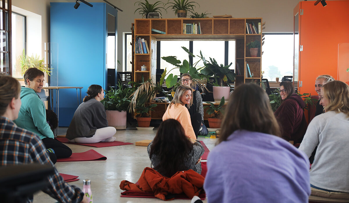 Yoga-laughing-at-Wellness-Fayre-social