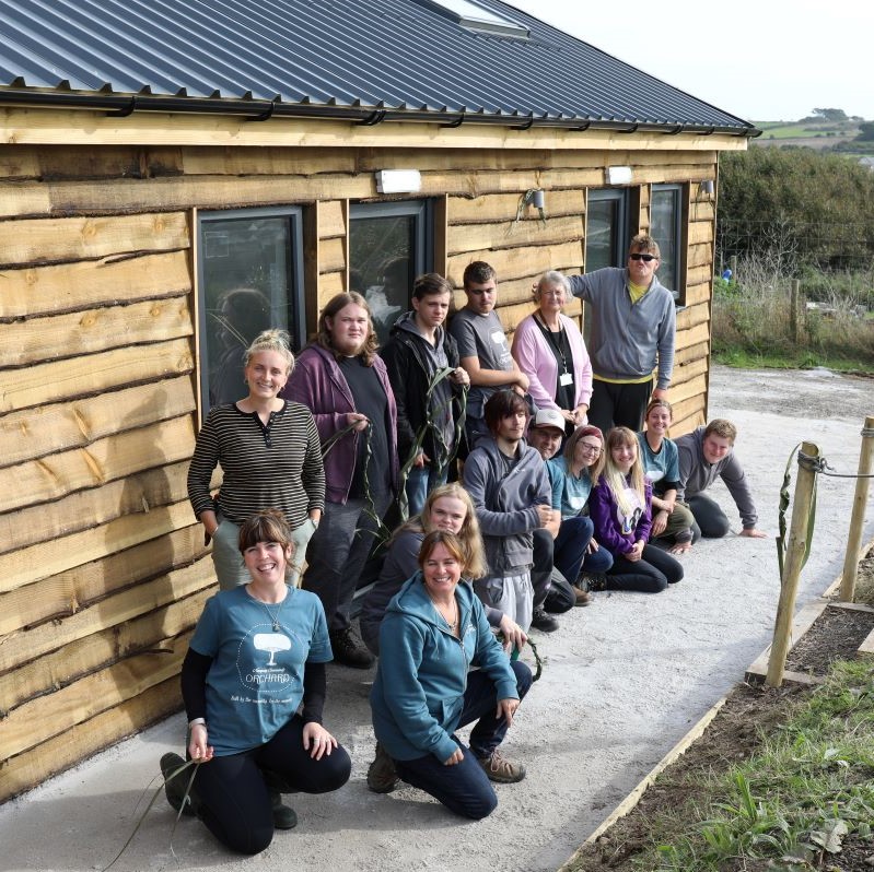 Classroom at Newquay Orchard opened by students