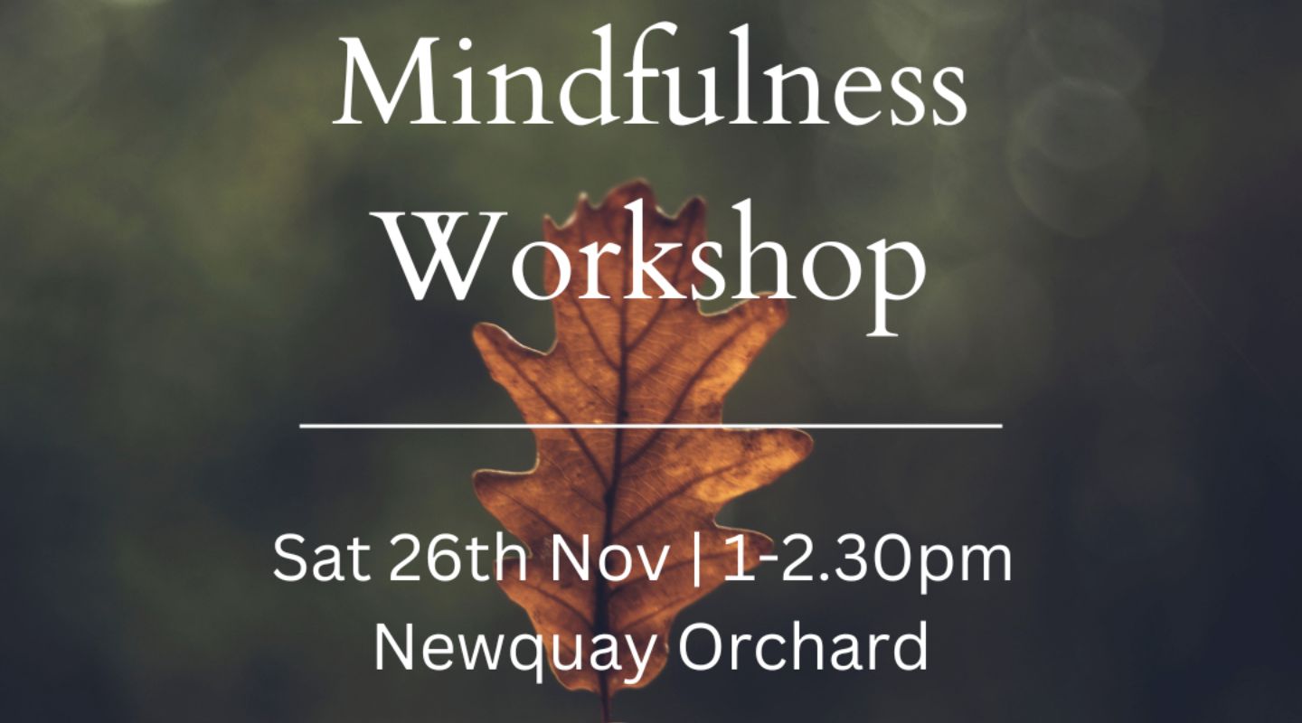 Katie Austin Mindfulness Workshop Newquay Orchard